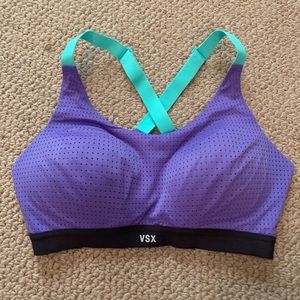 Victoria’s Secret pro sports bra purple 32D